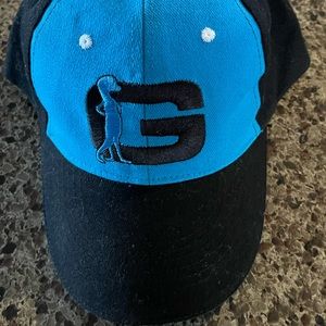 Geico Gecko Promo Hat Baseball Cap Adjustable Black/Blue Advertising